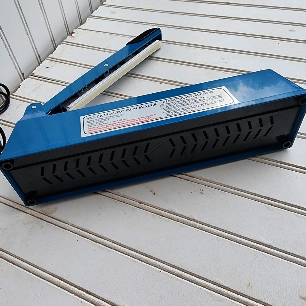 Yeler PFS-200 Manual Hand Impulse Plastic Bag Film Sealer R11 - Picture 6 of 9